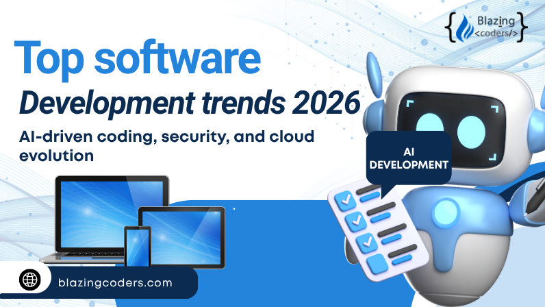 Top software Development trends 2026 : AI-driven coding, security, and cloud evolution
